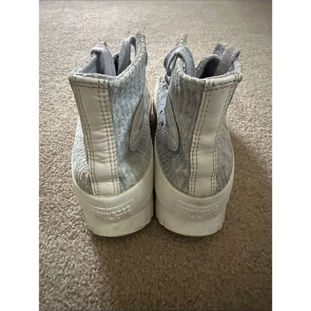 Converse Soft Light Purple High-Top Platform Sneakers M 5 or W 7 - Picture 3 of 9